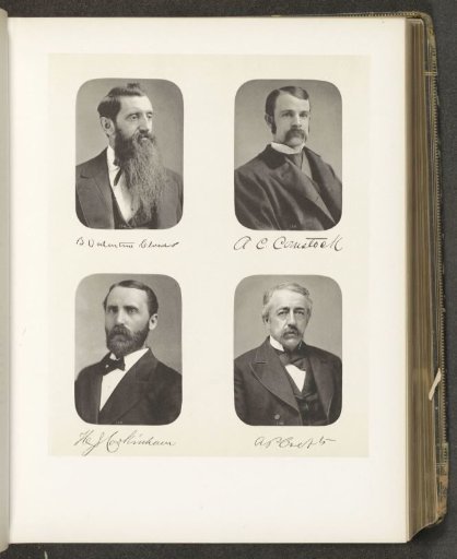 Portraits of four members of the State of New York House of Assembly