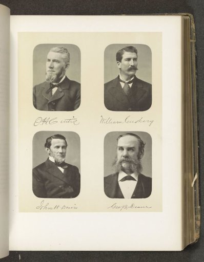 Portraits of four members of the State of New York House of Assembly
