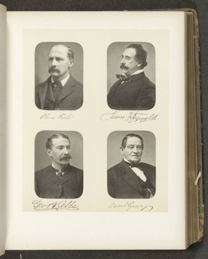 Portraits of four members of the State of New York House of Assembly