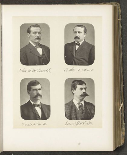 Portraits of four members of the State of New York House of Assembly