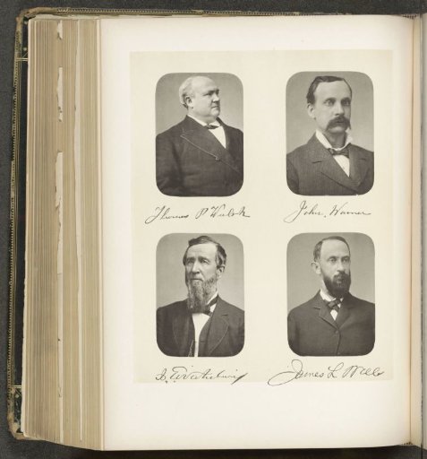 Portraits of Four Members of the New York State Assembly