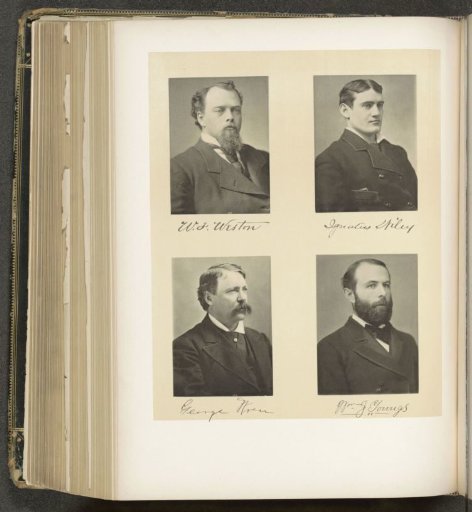 Portraits of Four Members of the New York State Assembly