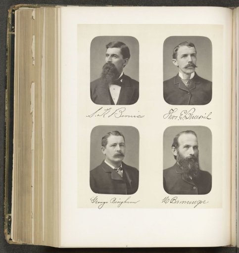 Portraits of Four Members of the New York State Assembly