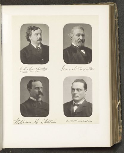 Portraits of Four Members of the New York State Assembly