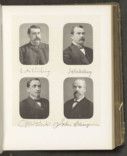 Portraits of Four Members of the New York State Assembly