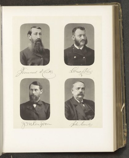Portraits of Four Members of the New York State Assembly