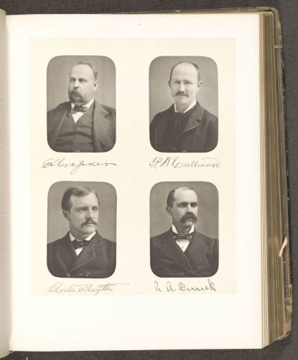 Portraits of Four Members of the New York State Assembly