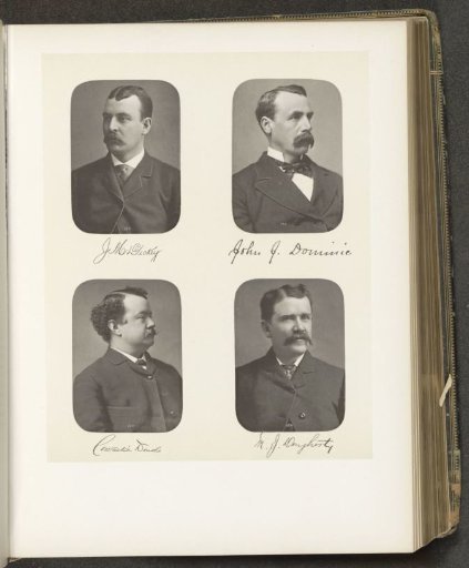 Portraits of Four Members of the New York State Assembly