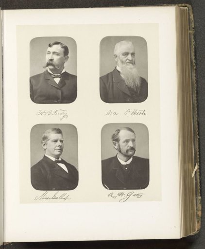 Portraits of Four Members of the New York State Assembly