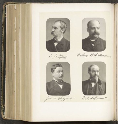Portraits of Four Members of the New York State Assembly