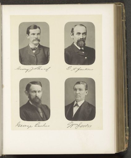 Portraits of four members of the New York State Assembly