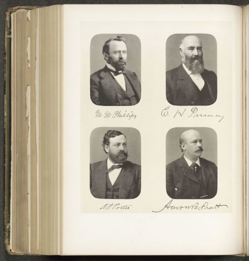 Portraits of four members of the New York State Assembly