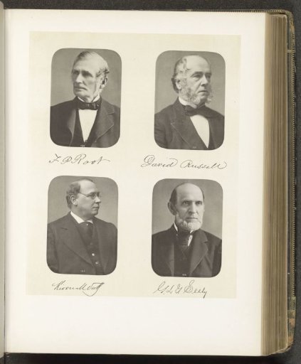 Portraits of four members of the New York State Assembly