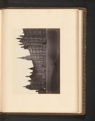 View of the Palace of Westminster, view from the north