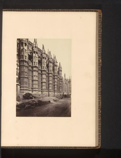 View of Westminster Abbey, Chapel of Henry VII