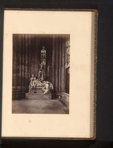 Monument of Fox in Westminster Abbey