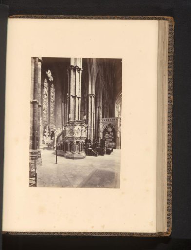 Pulpit at Westminster Abbey
