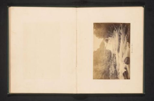 View of the waterfalls Stonebyres Linn