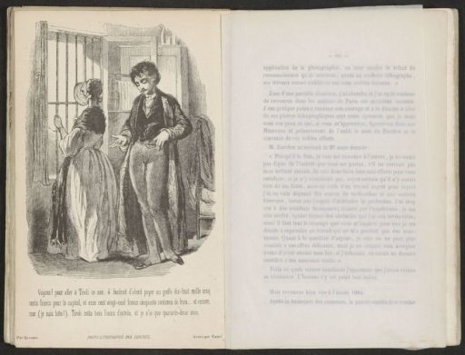 Man counting money and a woman before a window