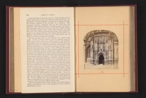 View of a door of St Mary Redcliff