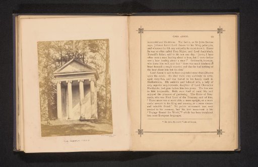View of a Small Temple in Moor Park in Rickmansworth