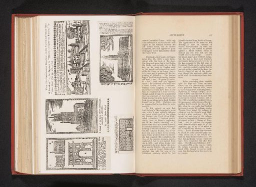 Reproduction of Five Drawings of Buildings in Pontefract