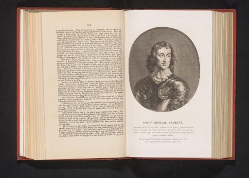 Reproduction of a print of a portrait of John Lambert by Jacob Houbraken