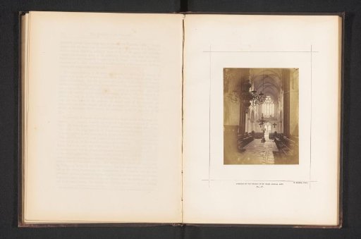 Interior of St. Cross Church in Winchester
