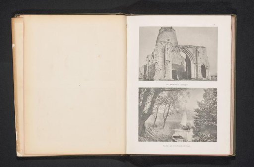 View of the ruins of St. Benet's Abbey