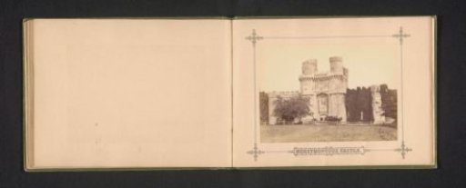 View of Normanhurst Castle at Catsfield