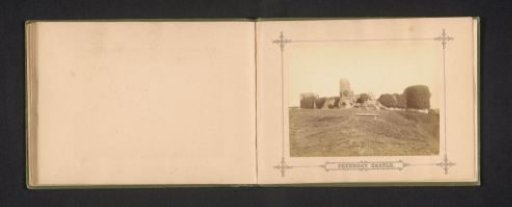 View of Pevensey Castle
