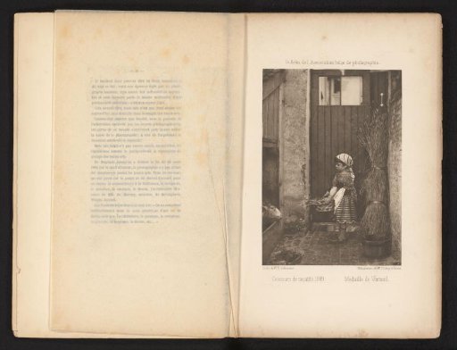 View of a girl with a basket at a goat