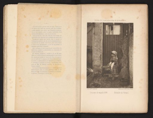 View of a Girl with a Basket by a Goat