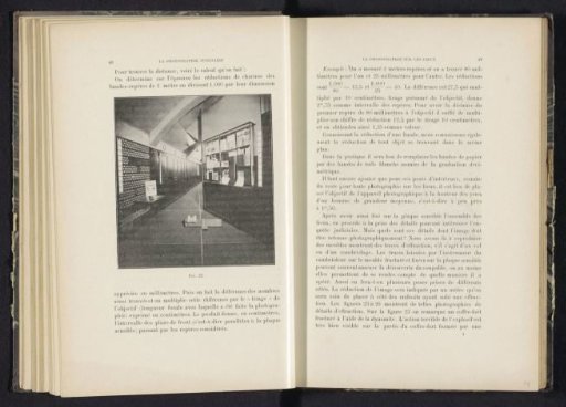 Interior of a corridor with white stripes to measure dimensions