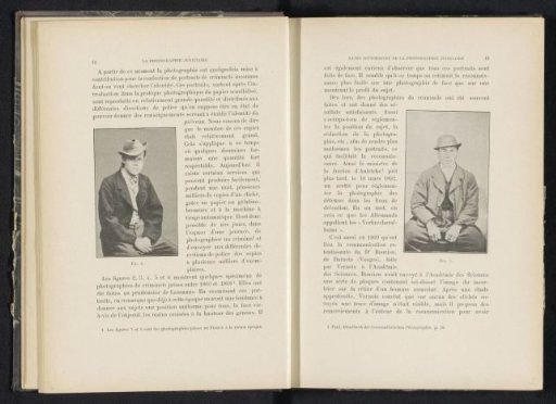 Portrait of a male criminal with a hat