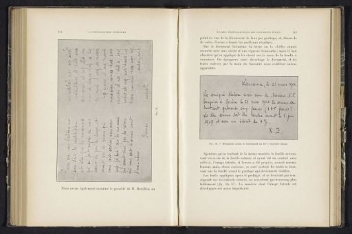 Handwritten letter with transferred text