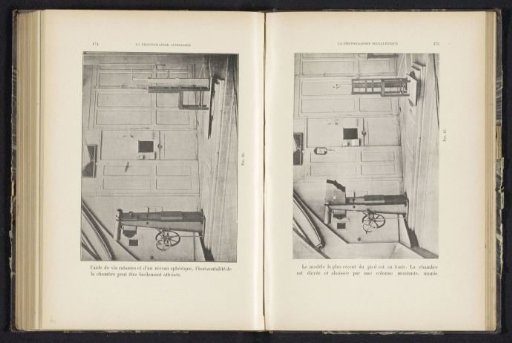 Setup for photographing criminals according to the Bertillon method