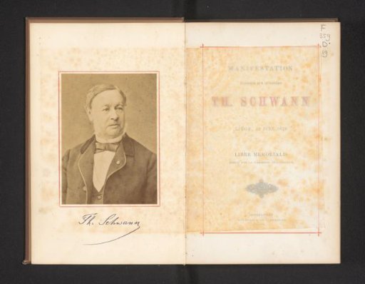 Portrait of Th. Schwann