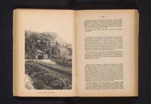 View of a railway tunnel near Huccorgne