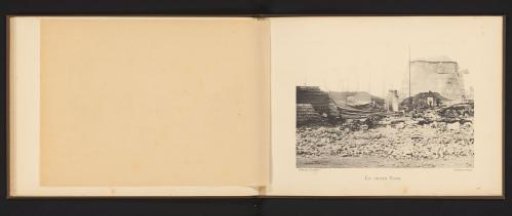 Remains of a large tank of an ammunition factory that exploded in Oosterweel near Antwerp in 1889
