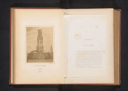 View of the Belfry of Bruges
