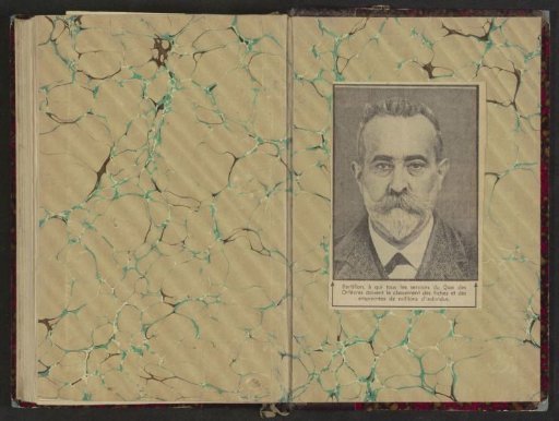 Portrait of Alphonse Bertillon