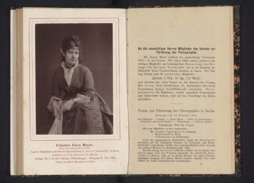 Portrait of Clara Meyer