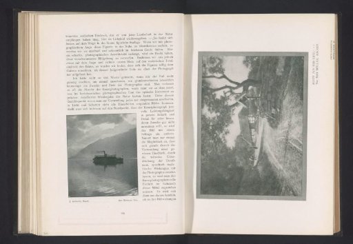 View of Lake Brienz with a steamboat