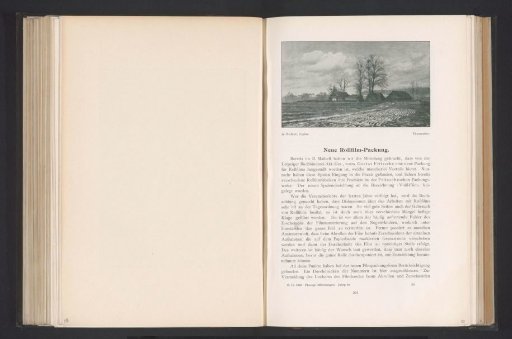 Landscape with farmhouses