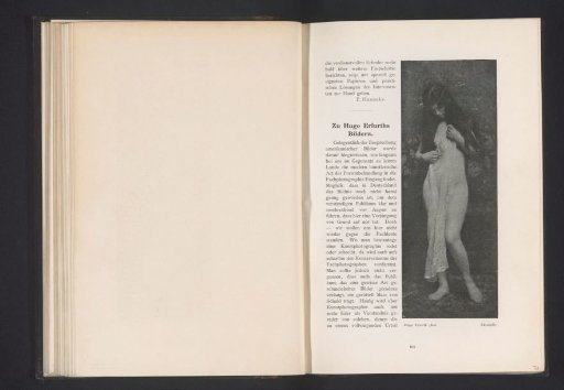 Nude study of a half-naked woman