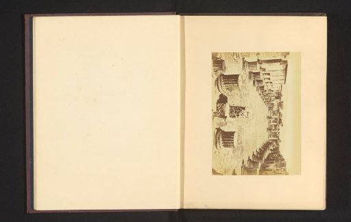 View of a row of columns at Pompeii
