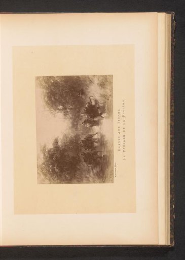 Photoreproduction of Chasse aux Tigres by Jean Baptiste Robie