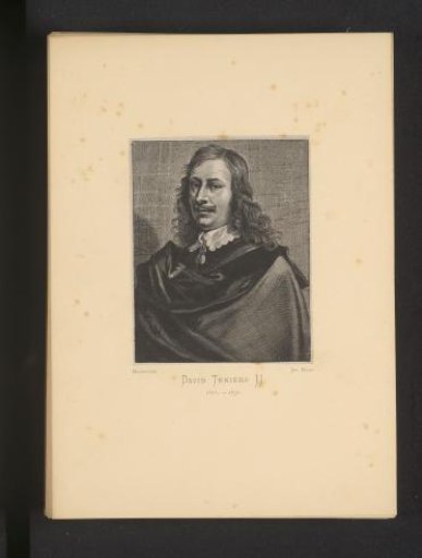 Reproduction of an engraving of a portrait of Peter van Lint by Pieter de Jode (II)