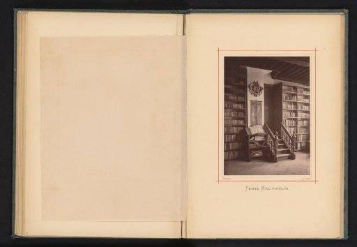 Interior of the library in the house of Christoffel Plantijn
